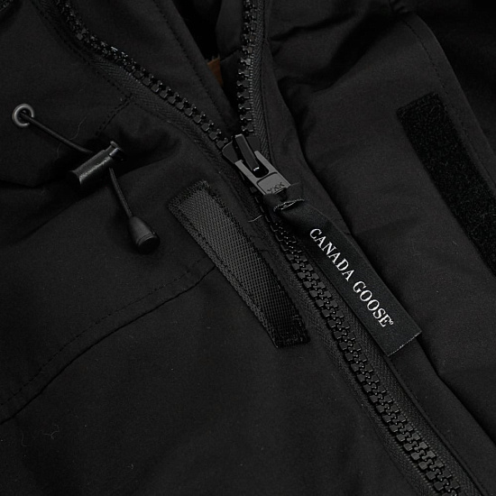 Парка мужская Canada Goose Langford Parka Black - Фото 7 большая