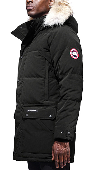 Куртка мужская Canada Goose Emory Parka Black - Фото 3 большая