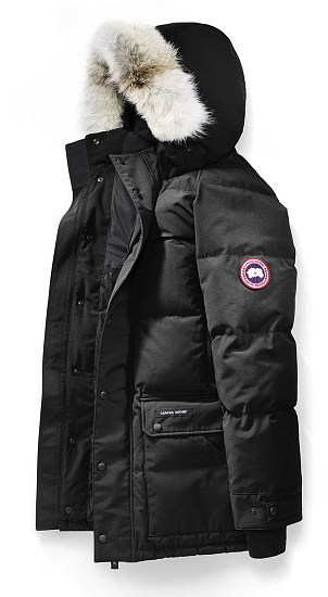 Куртка мужская Canada Goose Emory Parka Black - Фото 5 большая