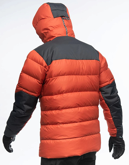 Куртка мужская Bergans Roros Trekking Down Brick/Solid Dark Grey - Фото 4 большая