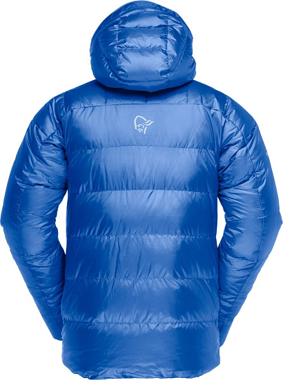 Куртка мужская Norrona Trollveggen Down 850 Olympian Blue - Фото 2 большая