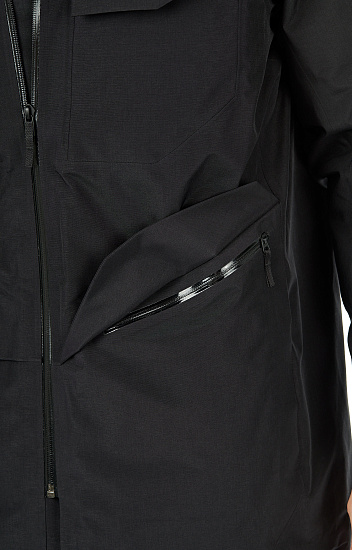 Куртка мужская Arcteryx Veilance Node Down Parka Black - Фото 6 большая