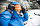 Куртка мужская Norrona Trollveggen Primaloft 100 Zip Hood Olympian Blue - Фото 2 малая