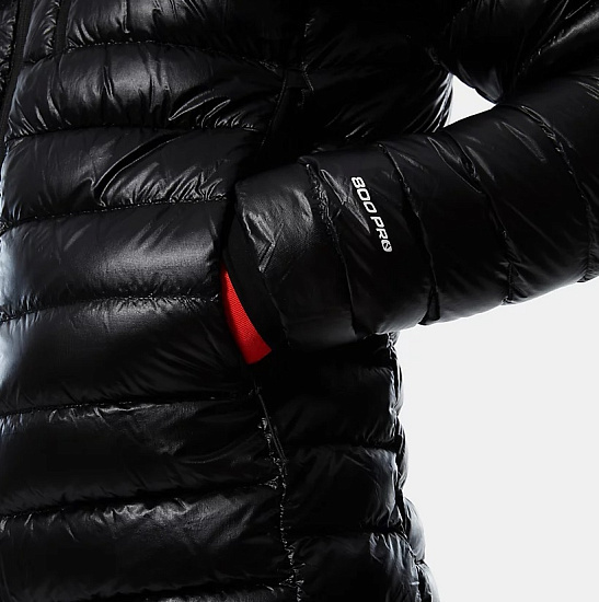 Куртка мужская The North Face Summit Td L3 Down Hoodie TNF Black - Фото 10 большая
