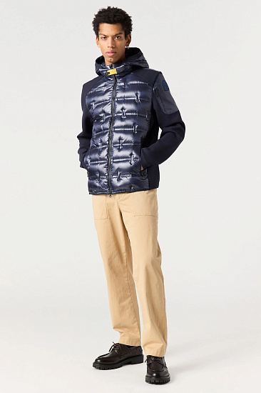 Куртка мужская Parajumpers Gyles Blue Navy - Фото 5 большая