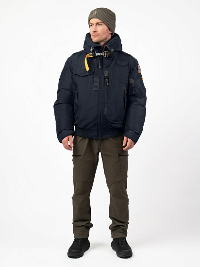 Куртка мужская Parajumpers Gobi Blue Navy - Фото 4 большая