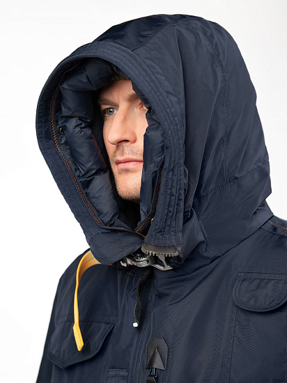 Куртка мужская Parajumpers Gobi Blue Navy - Фото 9 большая