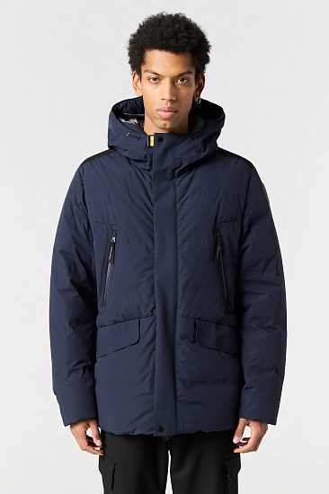 Куртка мужская Parajumpers Kazu Blue Navy - Фото 4 большая