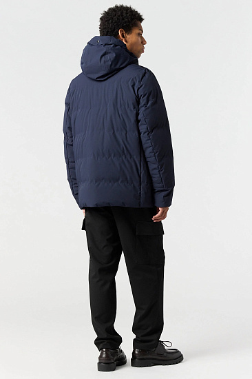Куртка мужская Parajumpers Kazu Blue Navy - Фото 6 большая