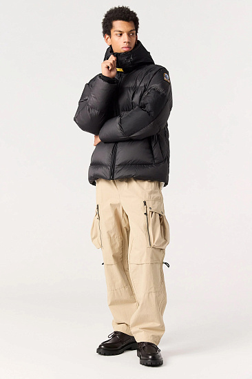 Куртка мужская Parajumpers Tyrik Black - Фото 5 большая