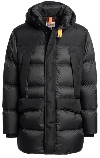 Куртка мужская Parajumpers Shedir Black - Фото 1 большая