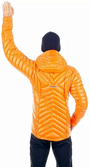 Куртка мужская Mammut Eigerjoch Advanced IN Hooded Sunrise - Фото 4 большая