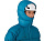 Куртка мужская Mammut Meron IN Hooded Sapphire/Wing Teal - Фото 5 малая