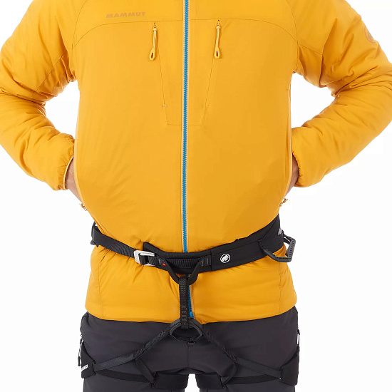 Куртка мужская Mammut Rime IN Flex Hooded Golden - Фото 4 большая