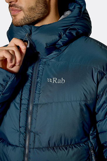 Куртка мужская Rab Positron Pro Hoody Tempest Blue - Фото 3 большая