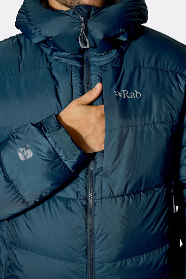 Куртка мужская Rab Positron Pro Hoody Tempest Blue - Фото 4 большая