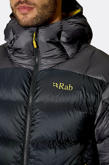 Куртка мужская Rab Neutrino Pro Hoody Black/Graphene - Фото 3 большая