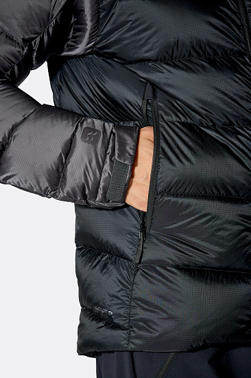Куртка мужская Rab Neutrino Pro Hoody Black/Graphene - Фото 4 большая