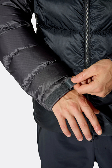 Куртка мужская Rab Neutrino Pro Hoody Black/Graphene - Фото 7 большая