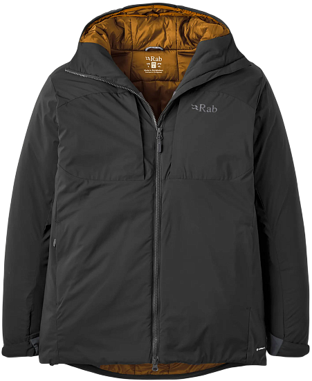 Куртка мужская Rab Xenair Alpine Black - Фото 1 большая