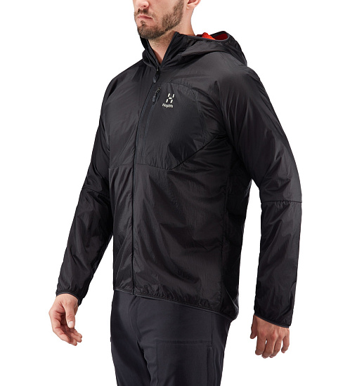 Куртка мужская Haglofs Proteus Slate/Pop Red - Фото 3 большая