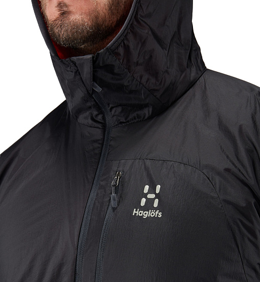 Куртка мужская Haglofs Proteus Slate/Pop Red - Фото 6 большая