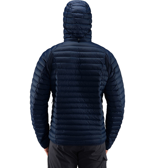 Куртка мужская Haglofs Essens Mimic Hood Tarn Blue - Фото 5 большая