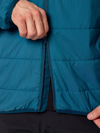 Куртка мужская Fjallraven Keb Padded Hoodie Deep Sea - Фото 12 большая