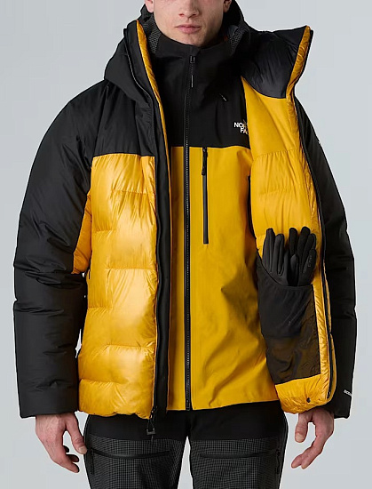 Куртка мужская The North Face Summit Himalayan Down Parka Summit Gold/Tnf Black - Фото 8 большая