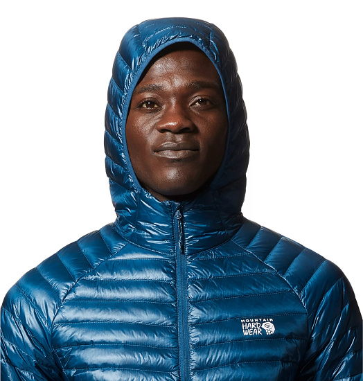 Куртка мужская Mountain Hardwear Ghost Whisperer/2 Hoody Dark Caspian - Фото 5 большая