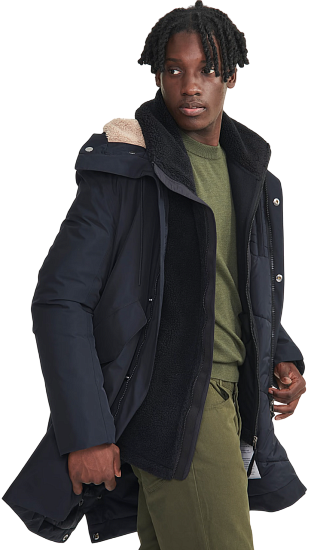 Парка мужская Aigle Aiw23Moui026 Noir - Фото 3 большая