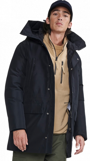 Парка мужская Aigle Aiw24Moui014 Noir - Фото 1 большая