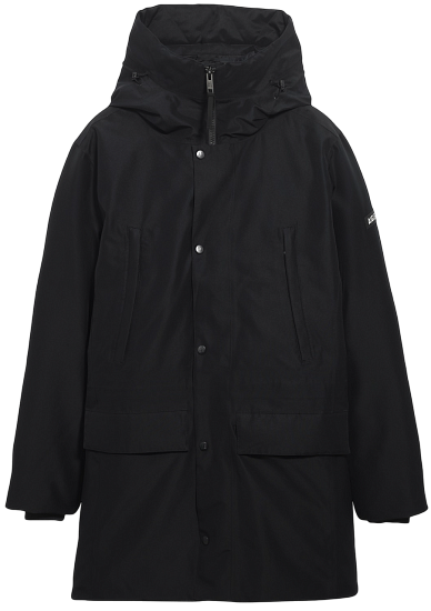 Парка мужская Aigle Aiw24Moui014 Noir - Фото 5 большая