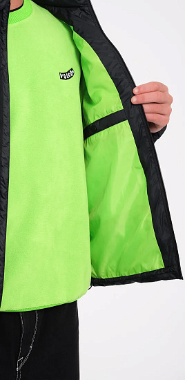 Куртка мужская Volcom Weestone Puff Black - Фото 7 большая