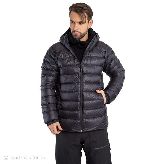 Куртка мужская Norrona Lyngen Lightweight Down750 Caviar - Фото 2 большая