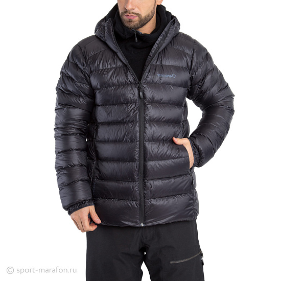 Куртка мужская Norrona Lyngen Lightweight Down750 Caviar - Фото 6 большая