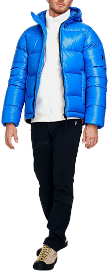 Куртка мужская Peak Performance Rivel Vernis Artic Blue - Фото 7 большая