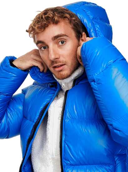 Куртка мужская Peak Performance Rivel Vernis Artic Blue - Фото 8 большая