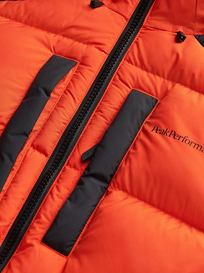Куртка мужская Peak Performance Rivel Seasonal Go For Orange/Bl - Фото 2 большая