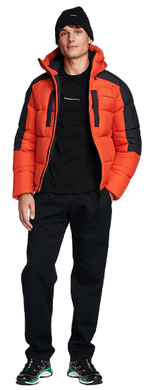 Куртка мужская Peak Performance Rivel Seasonal Go For Orange/Bl - Фото 7 большая
