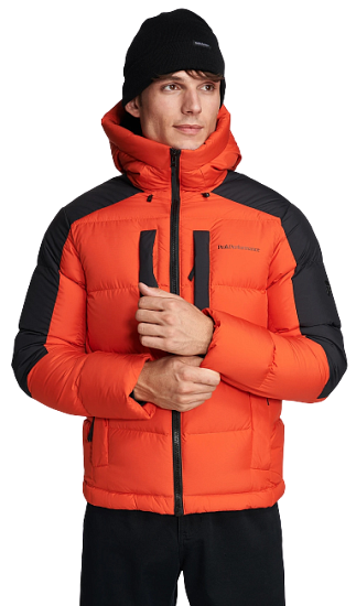Куртка мужская Peak Performance Rivel Seasonal Go For Orange/Bl - Фото 8 большая