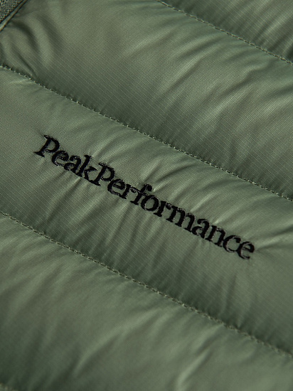 Куртка мужская Peak Performance Frost Down Hoody Thrill Green - Фото 5 большая