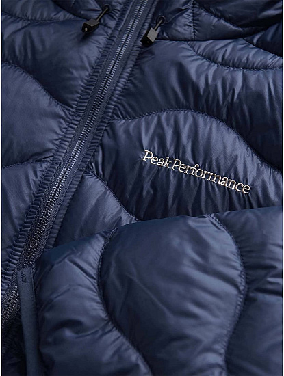 Куртка мужская Peak Performance Helium Hoody Blue Shadow - Фото 4 большая