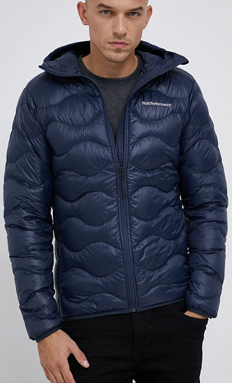 Куртка мужская Peak Performance Helium Hoody Blue Shadow - Фото 7 большая