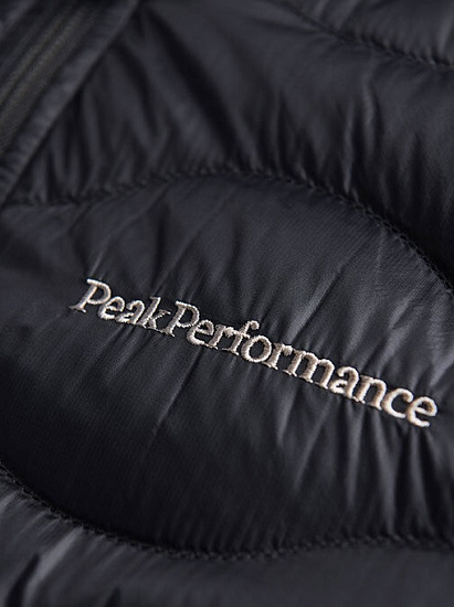 Куртка мужская Peak Performance Helium Hoody Black - Фото 3 большая