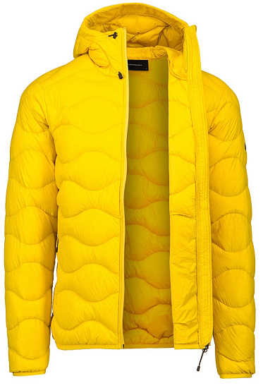 Куртка мужская Peak Performance Helium Hoody Trek Yellow - Фото 2 большая