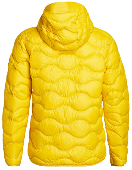 Куртка мужская Peak Performance Helium Hoody Trek Yellow - Фото 5 большая