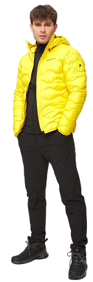 Куртка мужская Peak Performance Helium Hoody Trek Yellow - Фото 9 большая