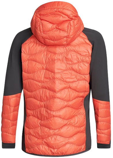 Куртка мужская Peak Performance Helium Hybrid Hoody Zeal Orange - Фото 6 большая
