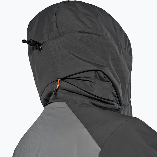 Куртка мужская Salewa Ortles Tw Air Hood Quiet Shade/0870 - Фото 6 большая